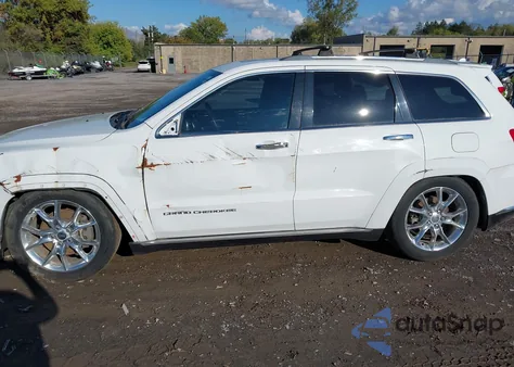 2014 Jeep Grand Cherokee Summit из США, поврежденный, VIN 1C4RJFJM3EC373015